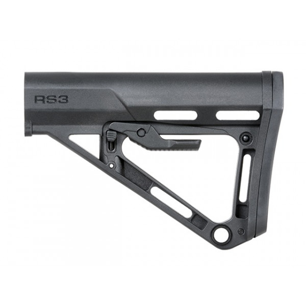 RS3 Compact Stock for AR-15/M4 Series - Black [APS]